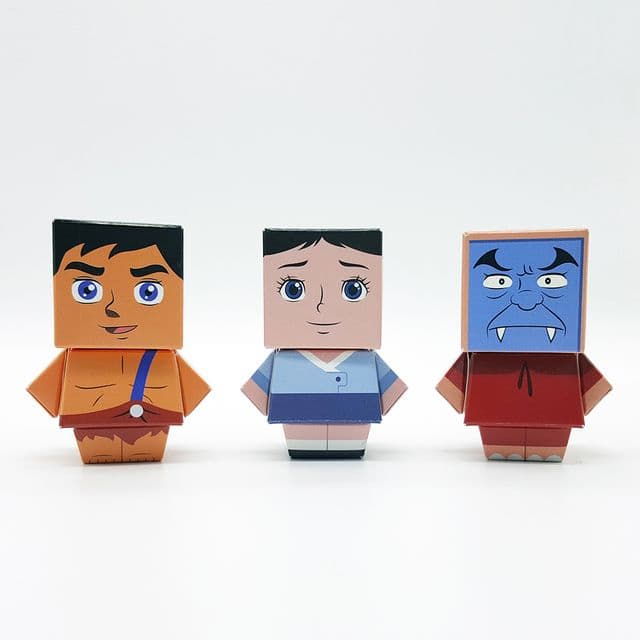 Paper Toy General Ttoli series
